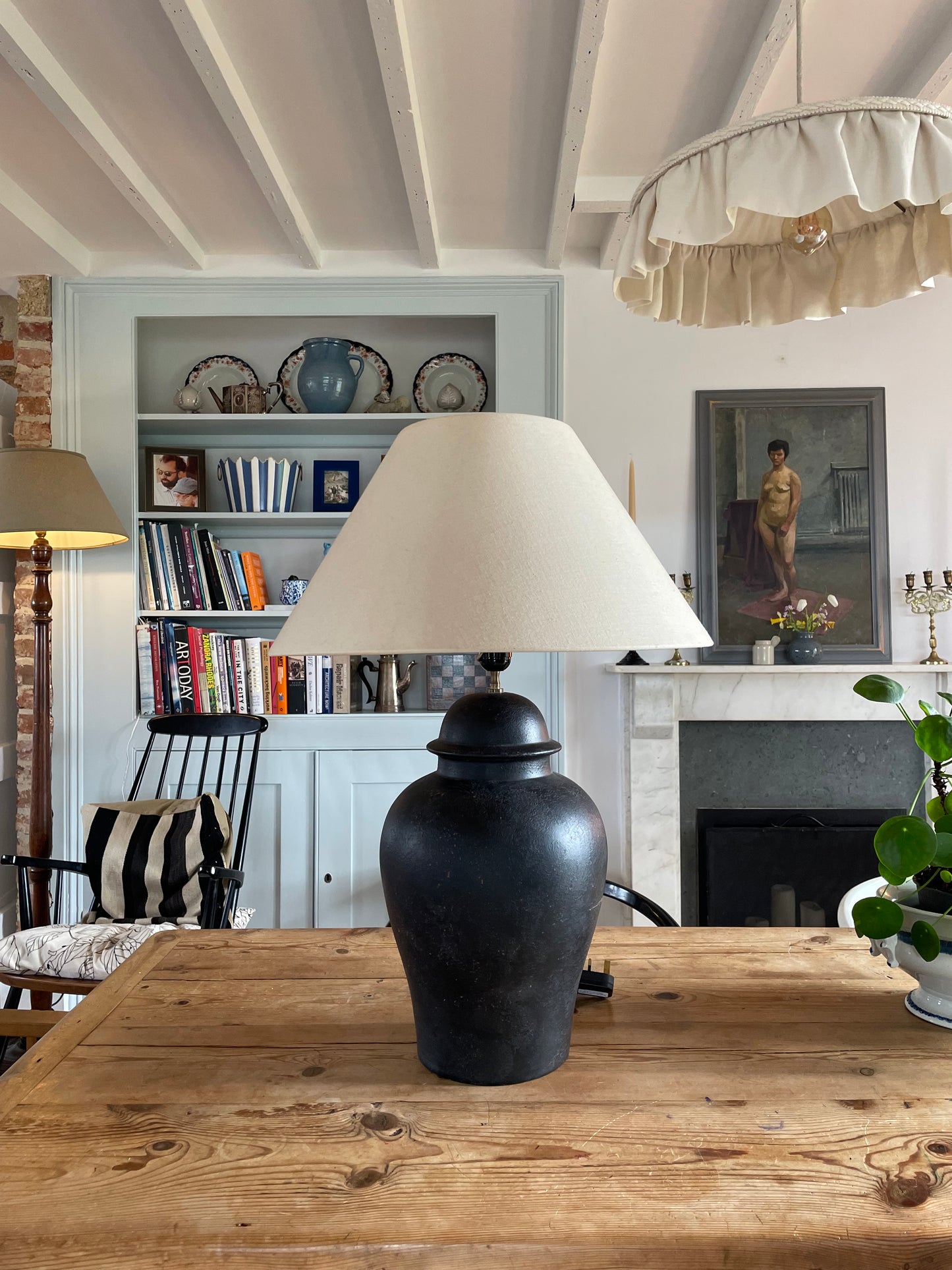 Sculptural Ceramic Lamp